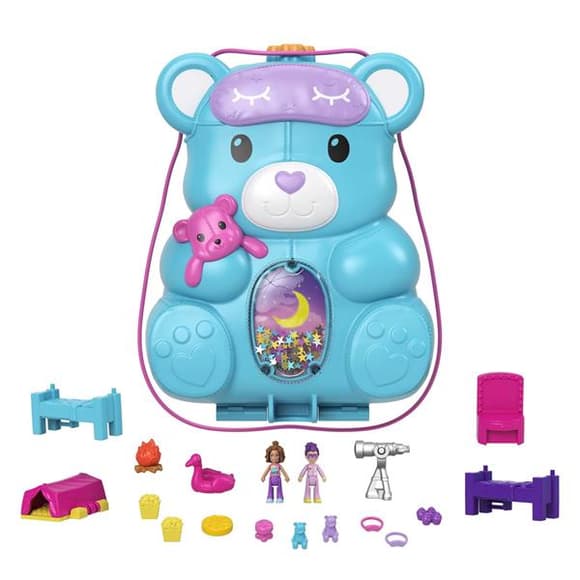 Игровой набор-сумка Polly Pocket Удивительный мир Медвежонок (GKJ63-HGC39)